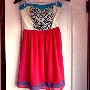 Native Print Summer Sundress